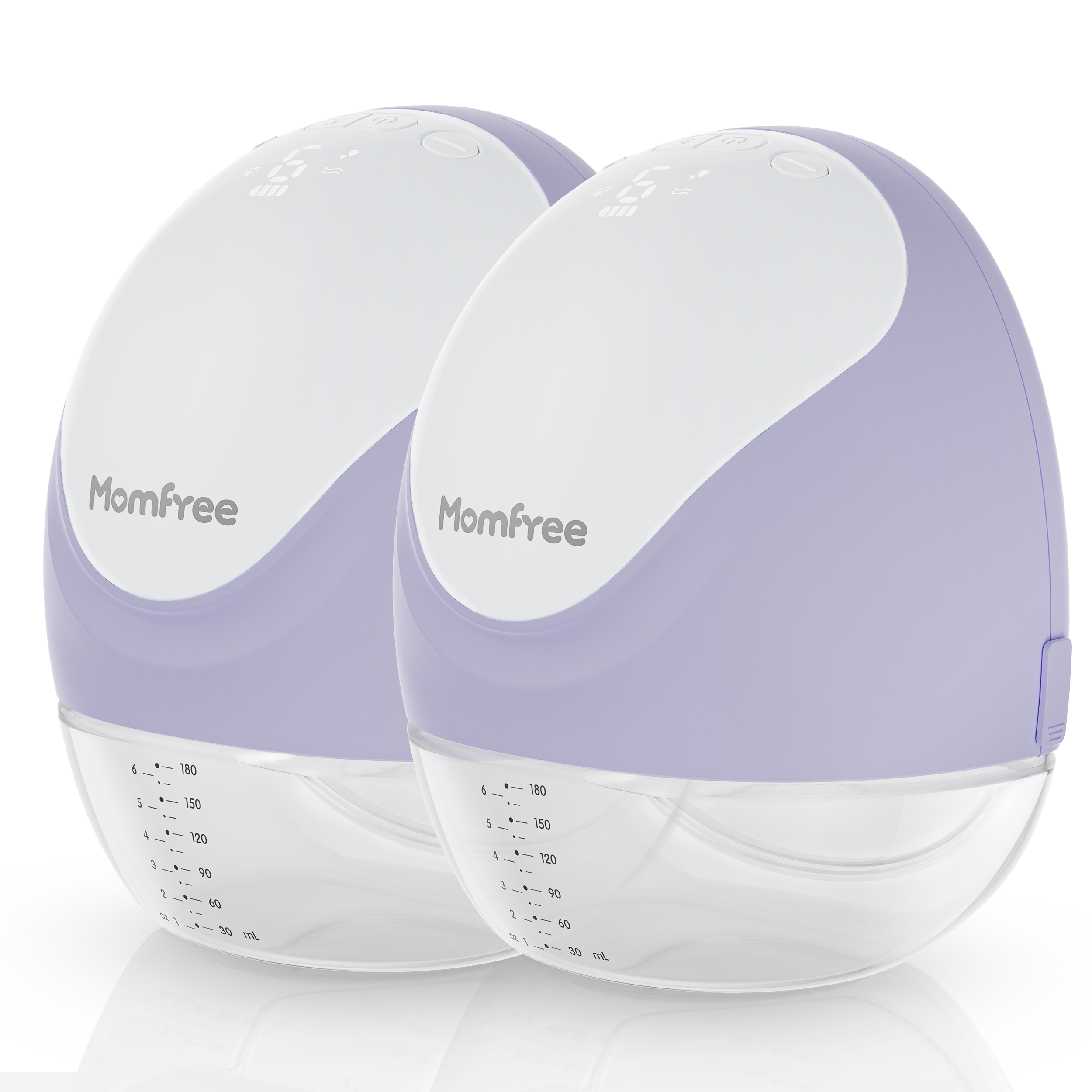 MF1 Breast Pump Hands Free Wearable Breast Pump Portable with 3 Modes/9 Levels/LED Display