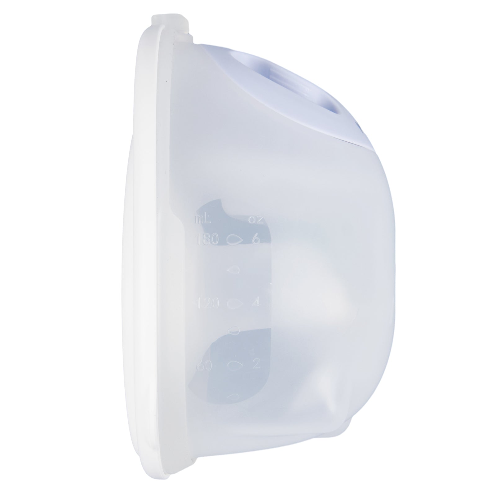 Milk Bowl Compatible with K3 Breast Pumps, K3 Hands-Free Breastpump Milk Collector Original Replacement Accessories Blue 1pc