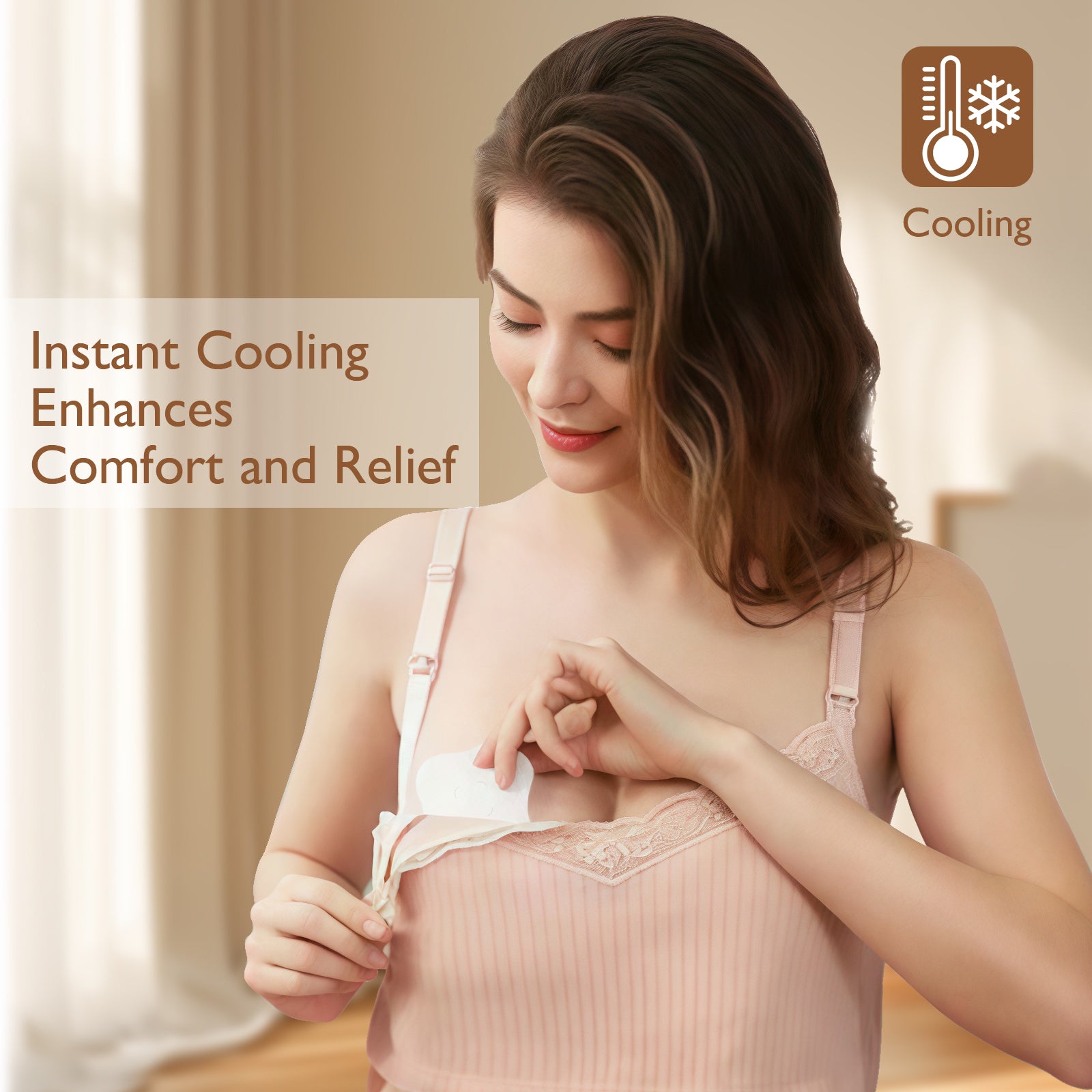 6Packs(12 Count) Cooling Nipple Pads for Breastfeeding: Hydrogel Gel Pad Instant Cooling Relief | Promotes Healing Irritated Nipples