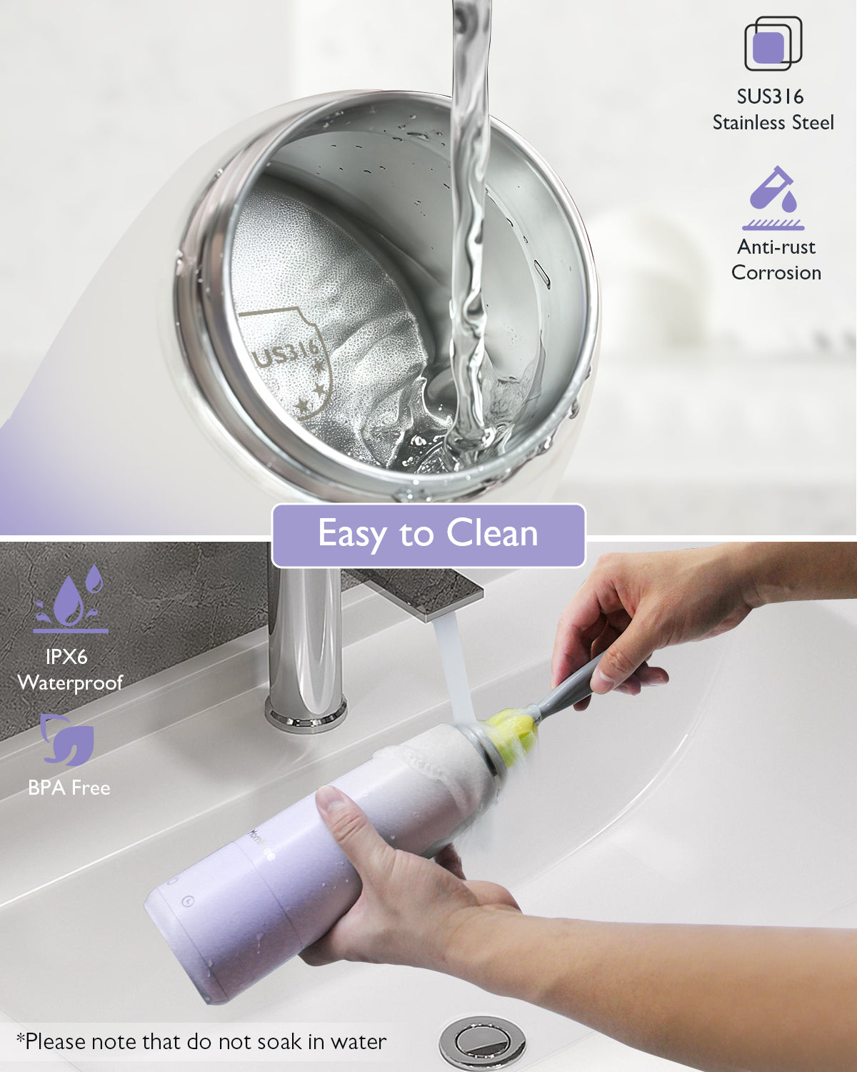 Baby Milk Warmer for Breast Formula: Cordless Portable Heating Bottle with Smart Touch LED Temperature