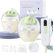 K3 Hands-Free Double Electric Breast Pump with External Motor – Green