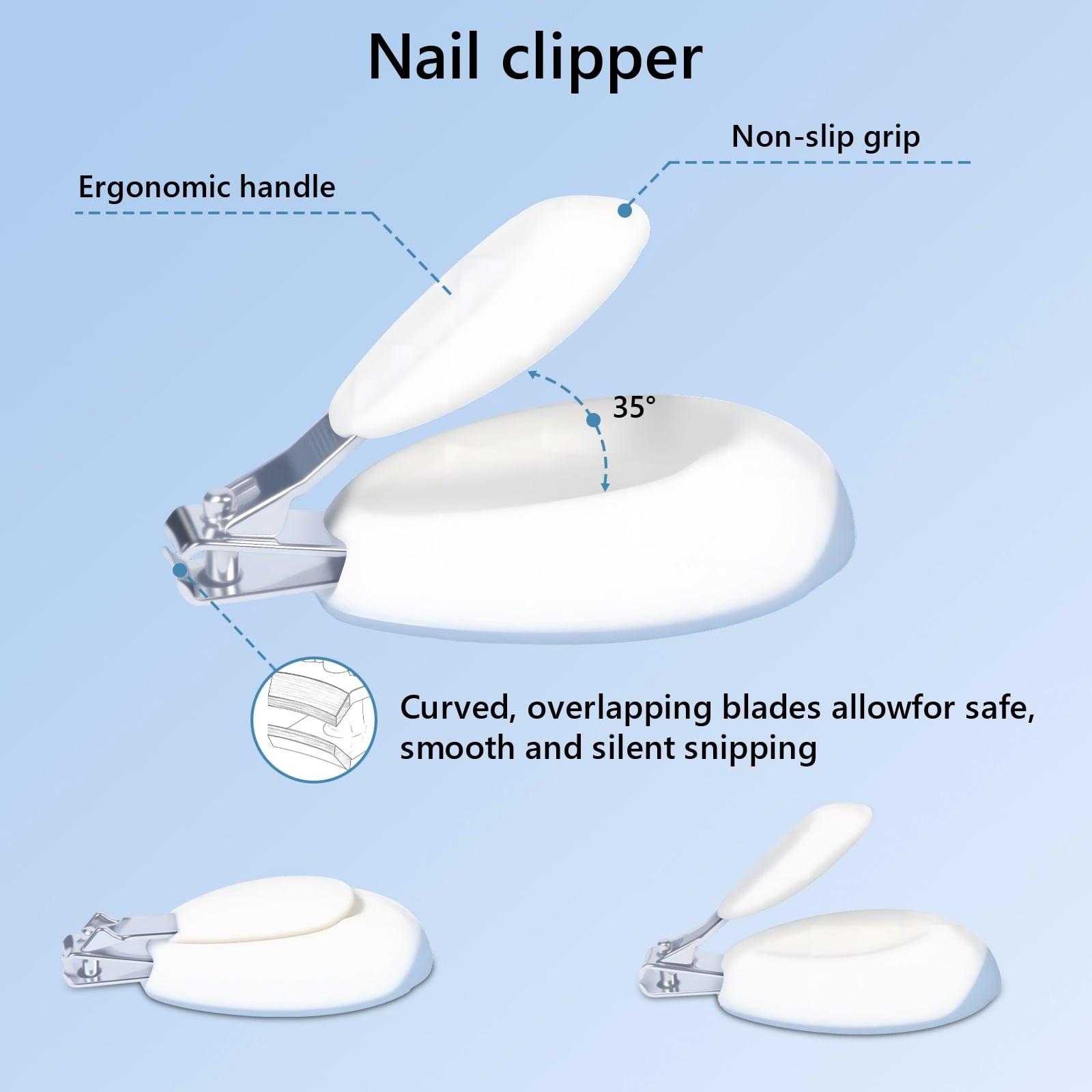 Momfree Baby Nail File Clippers Electric Trimmer Kit for Newborn, Toddler, Kids, Adult