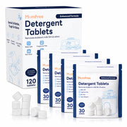 Bottle Detergent Tablets, Baby-Safe Tablets for Washer Machines, Compatible with All Bottle Washer Sterilizer, 120 Count