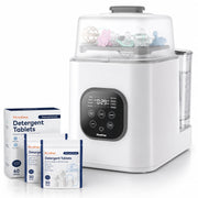 Momfree Bottle Washer Sterilizer and Dryer,Large Capacity Automatic Baby Bottle Washing Machine for Bottles and Pump Parts