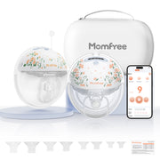 F6 Double Wearable Breast Pump with App Control – Floral