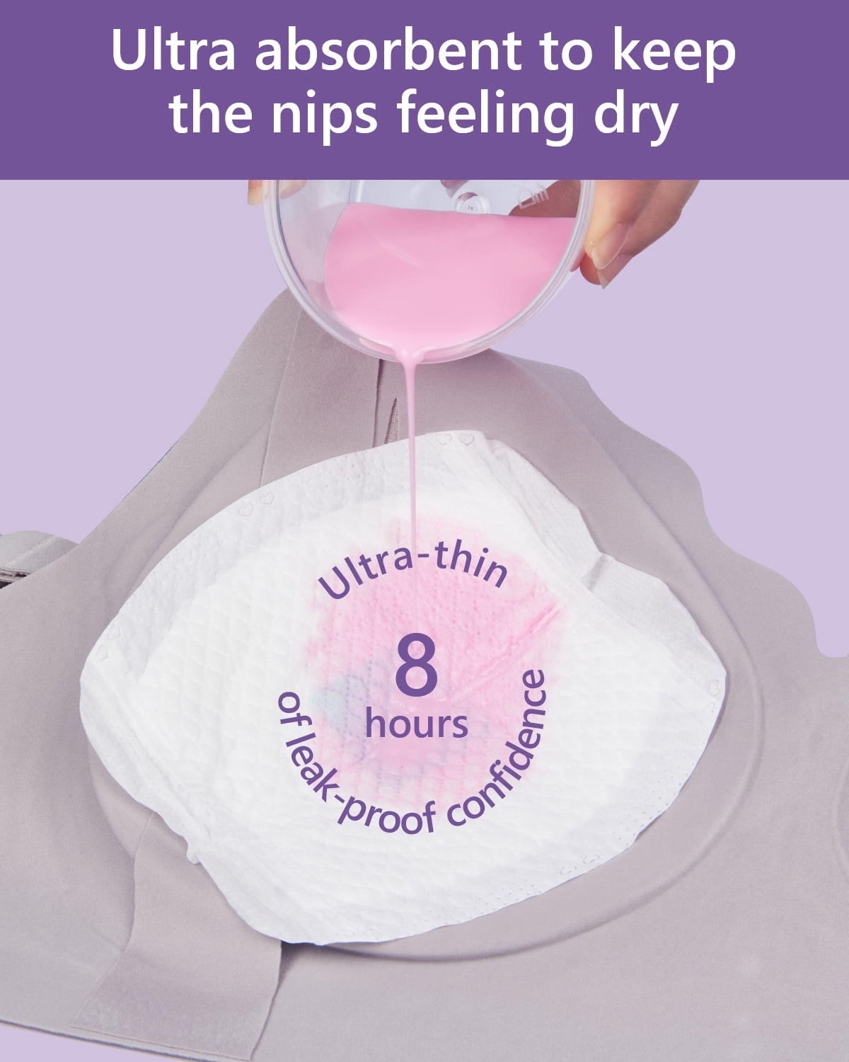 Momfree Breastfeeding Essentials Kit for Nursing Moms,60 Piece Gift Set with Reusable Hot and Cold Breast Therapy Packs,Hydrogel Nipple Pads,Nursing Pads