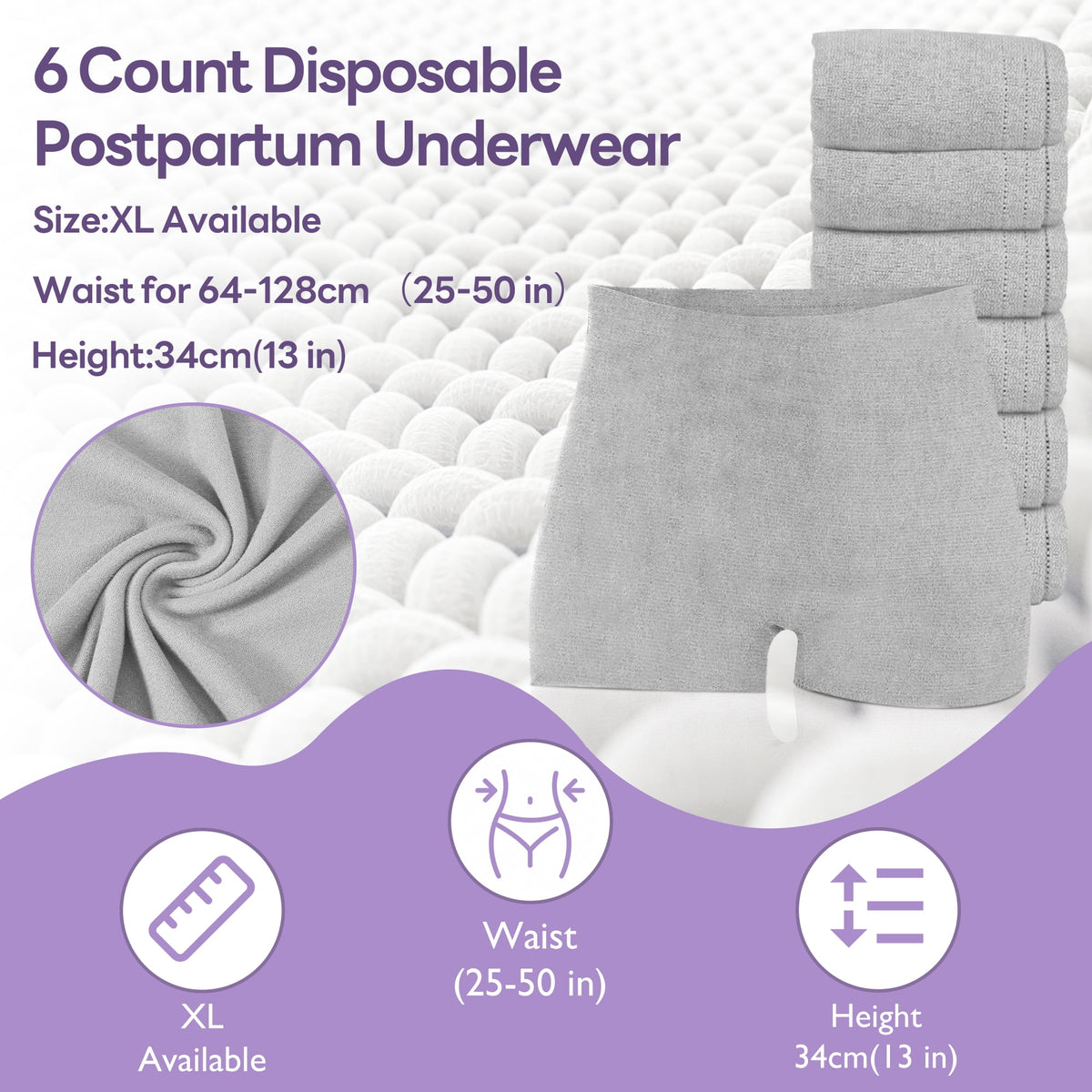 Momfree Postpartum Recovery Kit, 11 Piece, Peri Bottle, Maxi Pads, Nursing Pads, Disposable Underwear, Witch Hazel Liners, Lanolin Cream, Hospital Bag